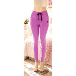 POP Fit Lilac Yoga Leggings Joggers XS New With Tags